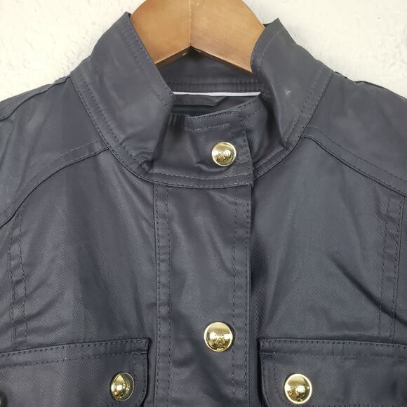 Tommy Hilfiger Wax Coat Jacket Military 4 Pocket - S - Picture 5 of 7